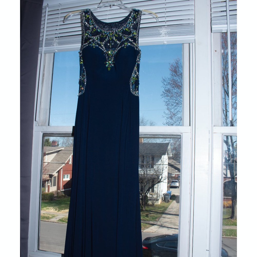 Navy Prom Dress
